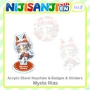 NIJISANJI EN Petit vol.1 Luxiem - Mysta Rias Acrylic Key Chain Image_1
