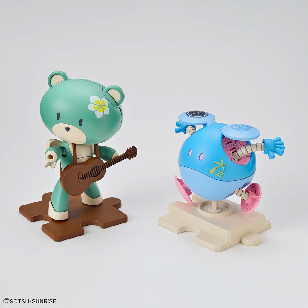 (PO) HG Gundam Build Series - Beargguy Ohana & Aloharo set Image_3