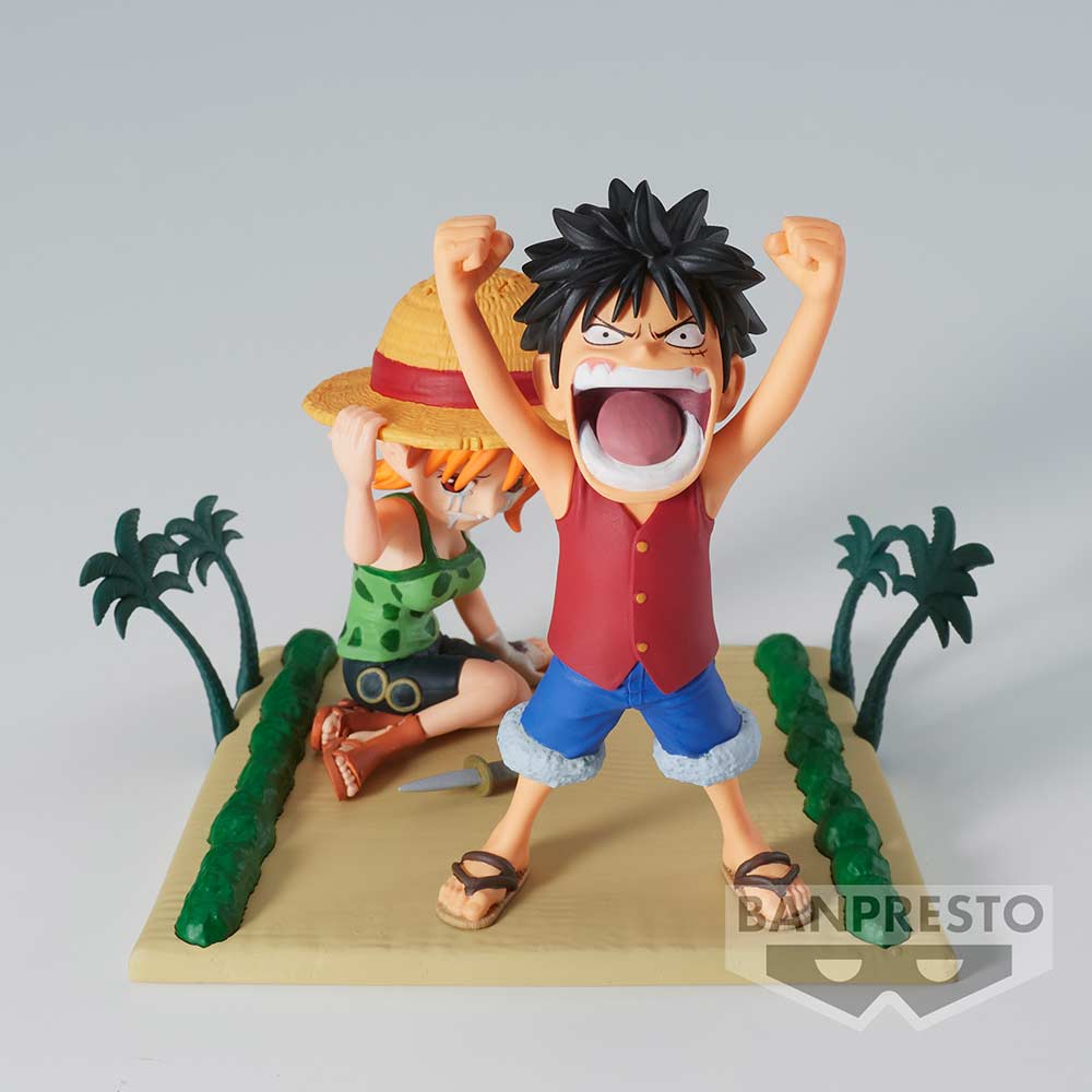 (PO) One Piece World Collectable Figure Log Stories - Monkey D.Luffy & Nami Image_6