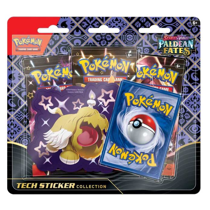 Pokemon TCG: Scarlet and Violet SV04.5 Paldean Fates Tech Sticker Collection Image_3