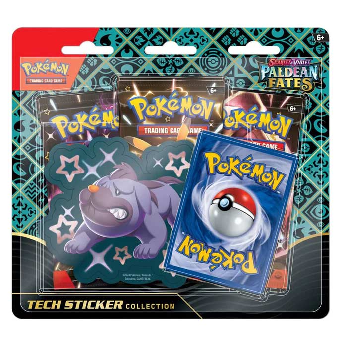 Pokemon TCG: Scarlet and Violet SV04.5 Paldean Fates Tech Sticker Collection Image_4