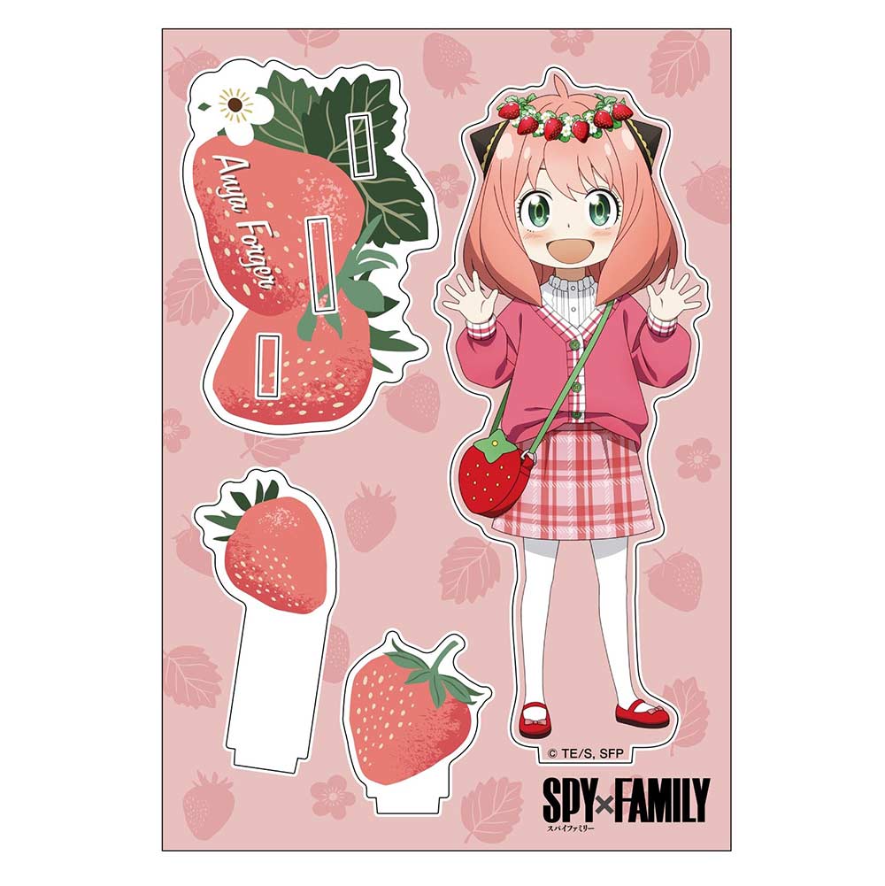 (PO) SPY x FAMILY Acrylic Stand -Fruits- Strawberry Image_2