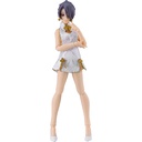 (PO) figma Styles figma Female Body (Mika) with Mini Skirt Chinese Dress Outfit (White) Image_2