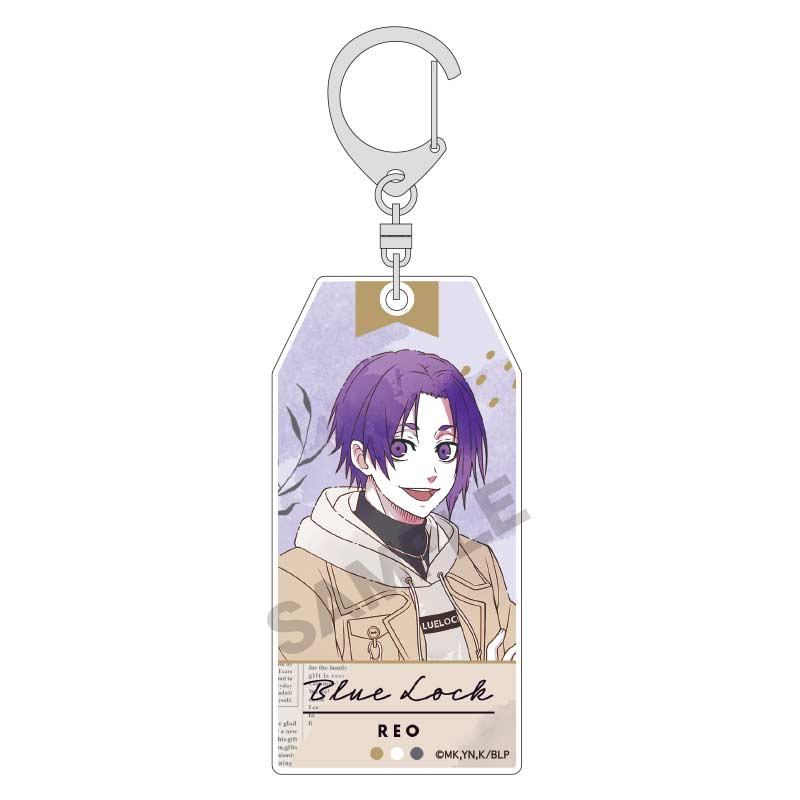 (PO) Blue Lock Acrylic Key Chain Nuance Color Mikage Reo Image_1