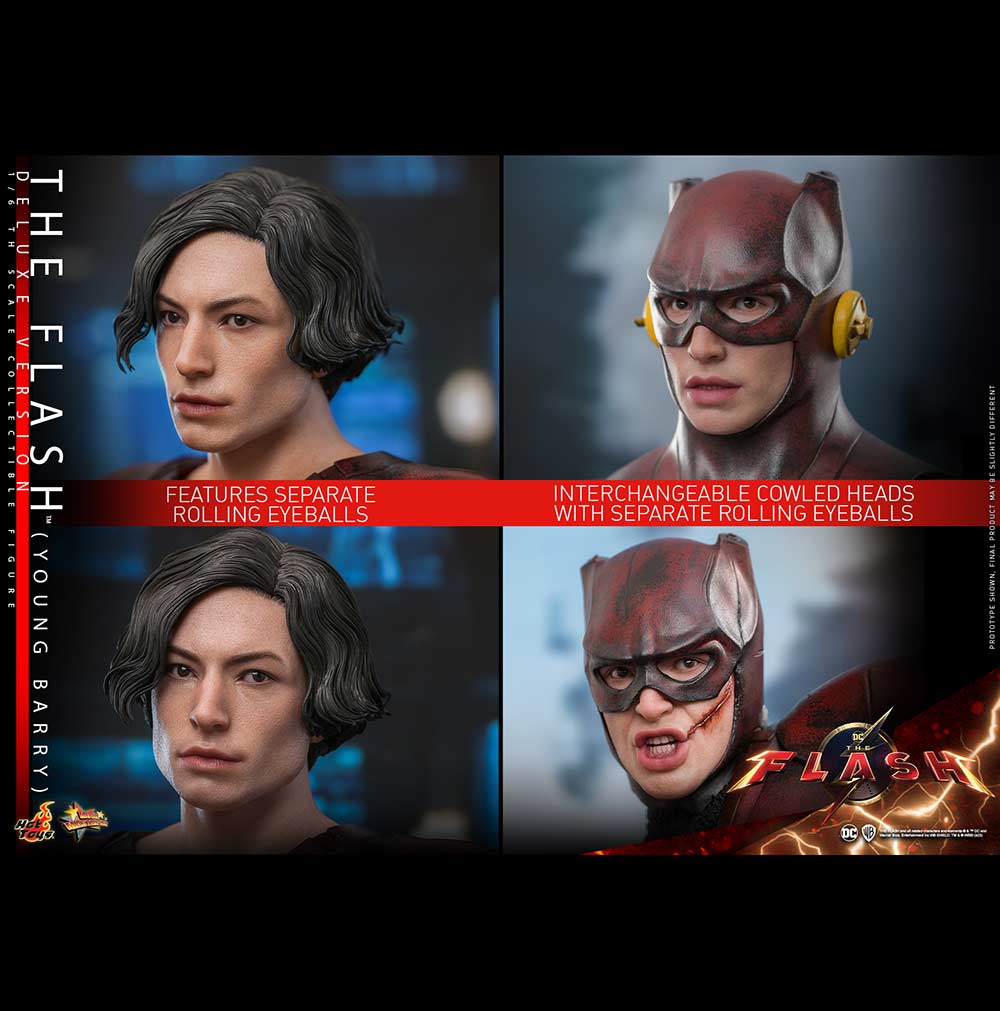 (PO) Movie Masterpiece Series MMS724 - The Flash - The Flash (Young Barry) (Deluxe Version) Image_6