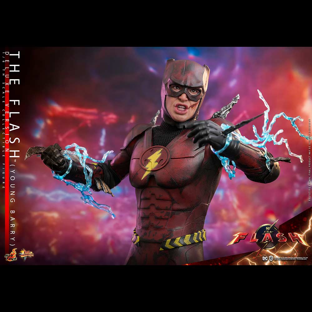 (PO) Movie Masterpiece Series MMS724 - The Flash - The Flash (Young Barry) (Deluxe Version) Image_16