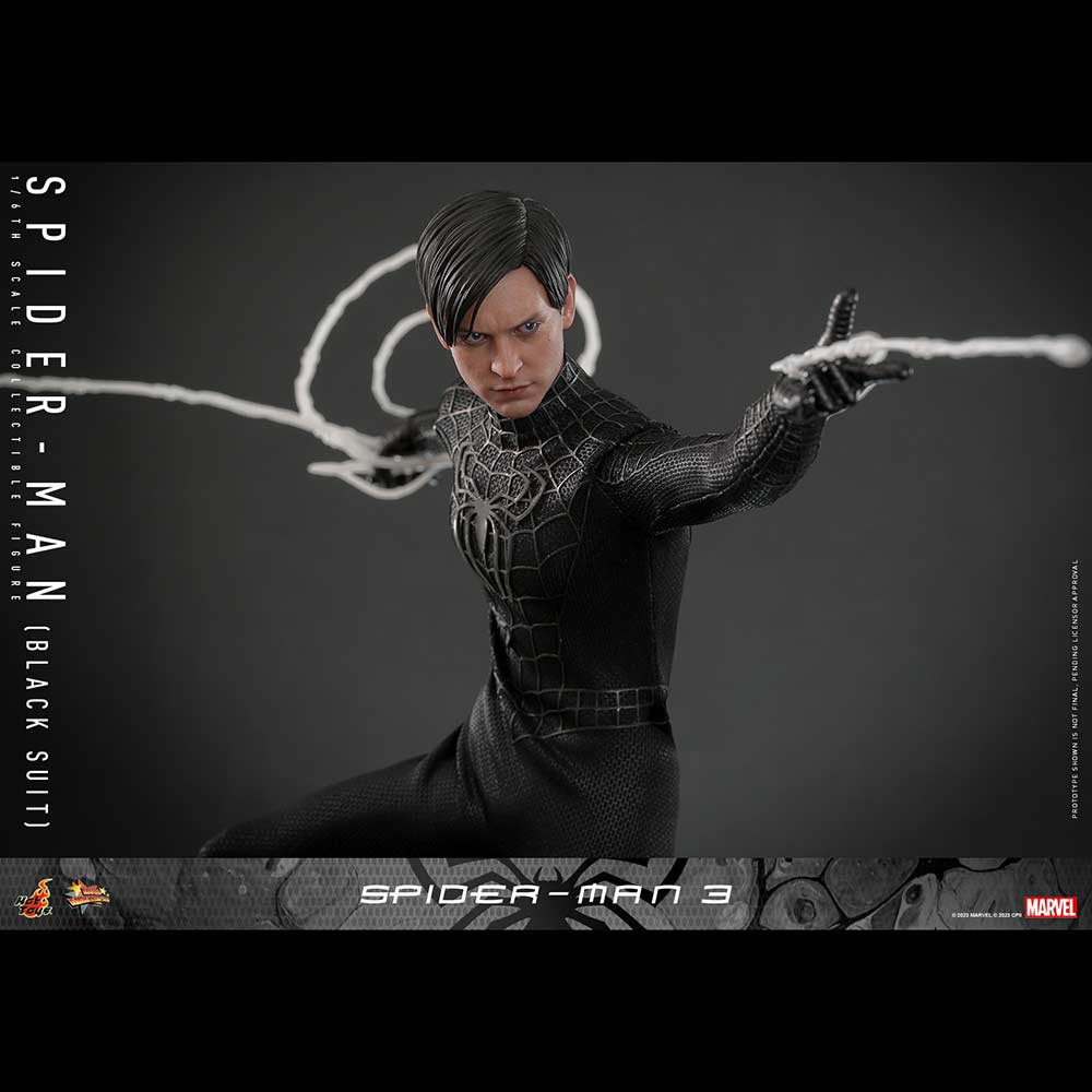 (PO) Movie Masterpiece Series MMS727 - Spider-Man 3 - Spider-Man (Black Suit)  Image_4