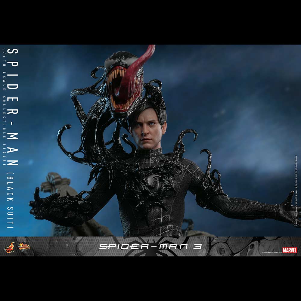 (PO) Movie Masterpiece Series MMS727 - Spider-Man 3 - Spider-Man (Black Suit)  Image_7