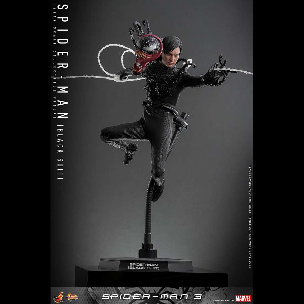 (PO) Movie Masterpiece Series MMS727 - Spider-Man 3 - Spider-Man (Black Suit)  Image_8