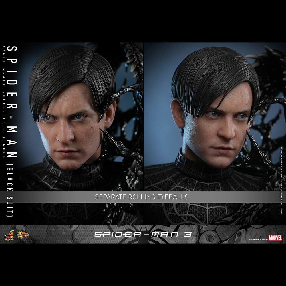 (PO) Movie Masterpiece Series MMS727 - Spider-Man 3 - Spider-Man (Black Suit)  Image_12
