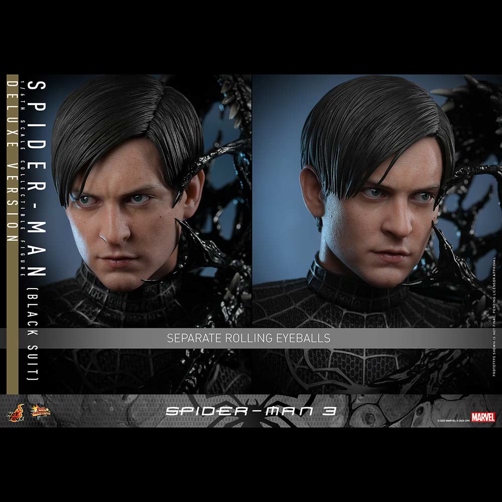 (PO) Movie Masterpiece Series MMS728 - Spider-Man 3 - Spider-Man (Black Suit) (Deluxe Version) Image_4