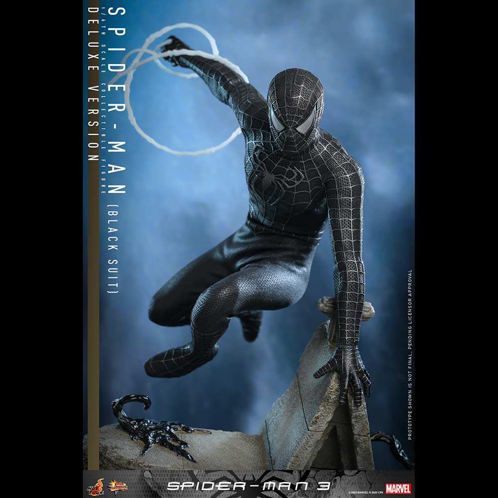 (PO) Movie Masterpiece Series MMS728 - Spider-Man 3 - Spider-Man (Black Suit) (Deluxe Version) Image_8