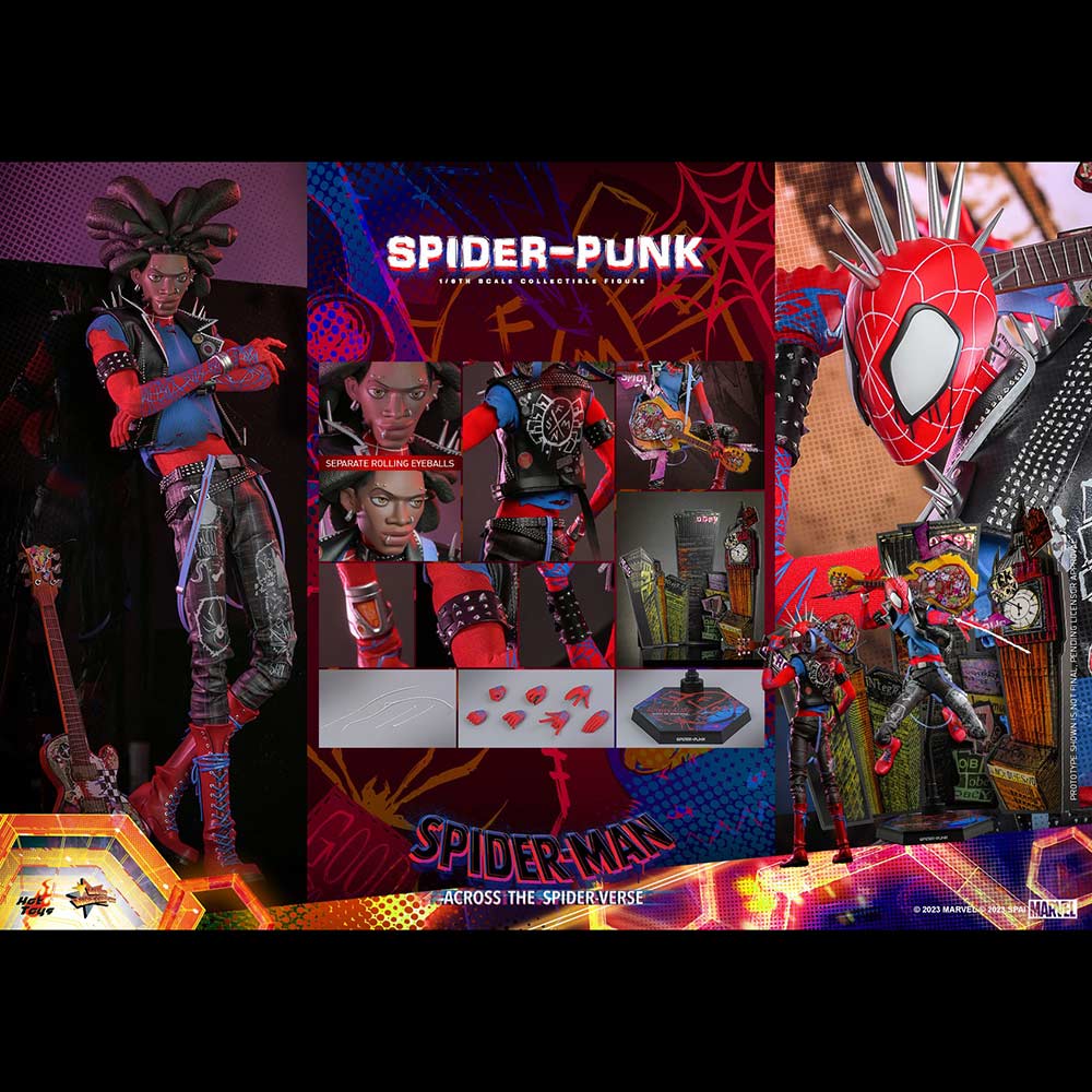 (PO) Movie Masterpiece Series MMS726 - Spider-Man: Across the Spider-Verse - Spider-Punk Image_1