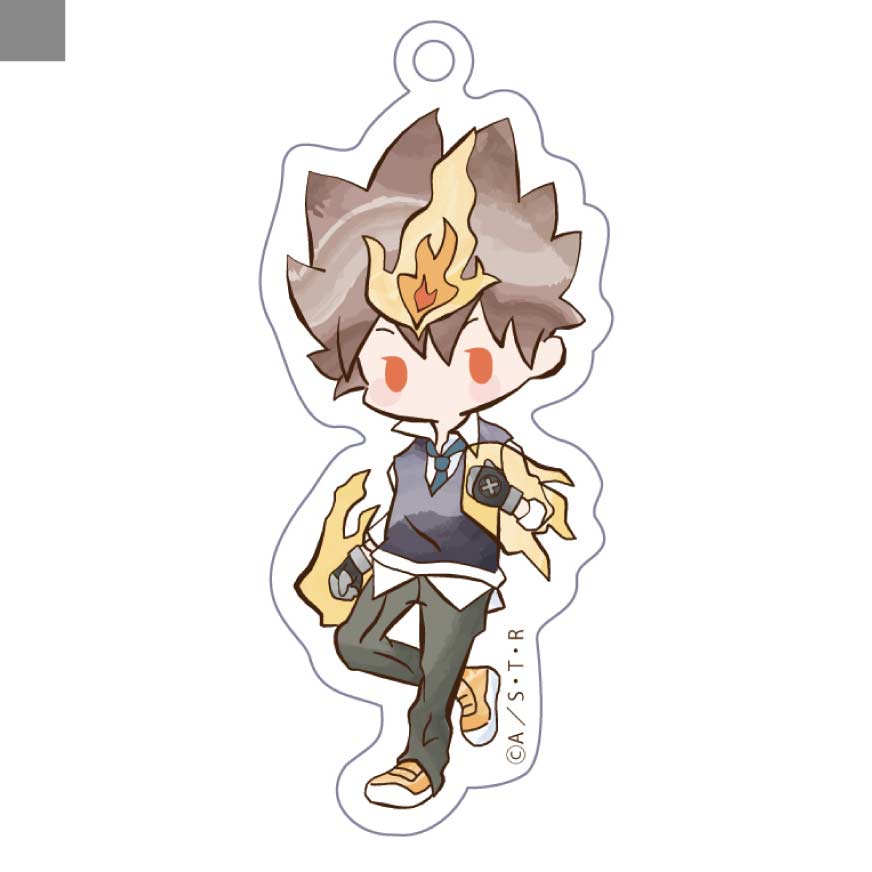 (PO) Reborn! Retro Style Acrylic Key Chain [BOX] Image_3