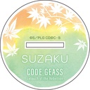 (PO) Code Geass Lelouch of the Rebellion Original Illustration Big Acrylic Stand Autumn Ver. 2 Suzaku Image_3