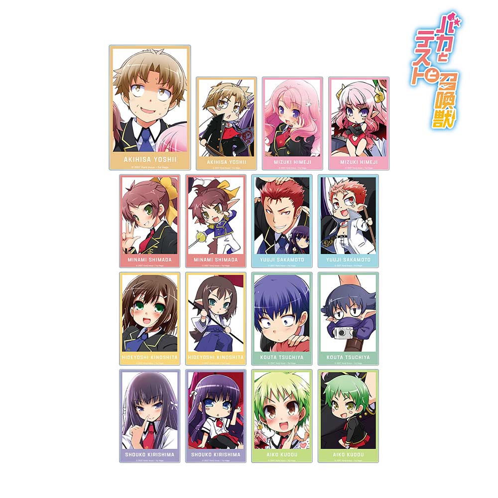 (PO) Baka and Test: Summon the Beasts Trading Acrylic Card [BOX] Image_1