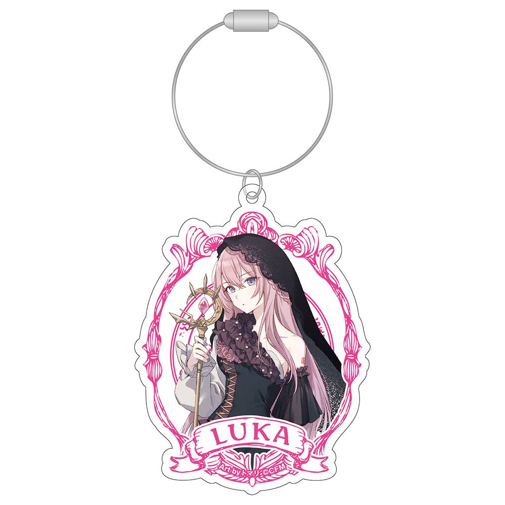 (PO) Hatsune Miku Series Wire Acrylic Key Chain Wizard D Megurine Luka Image_1
