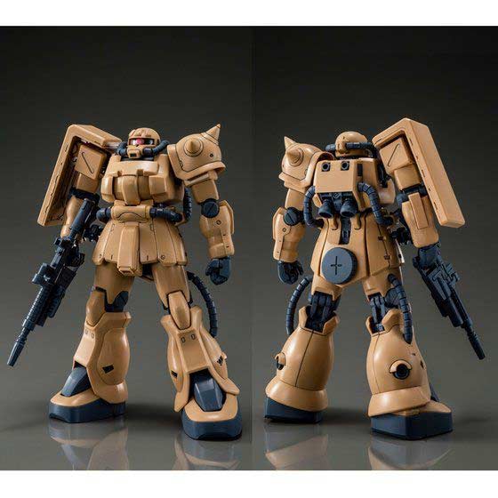 MG 1/100 Gundam - MS-06F-2 Zaku II (Kinbaraito Base Type) (P Bandai) Image_3