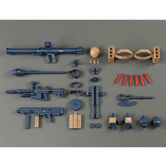 MG 1/100 Gundam - MS-06F-2 Zaku II (Kinbaraito Base Type) (P Bandai) Image_9