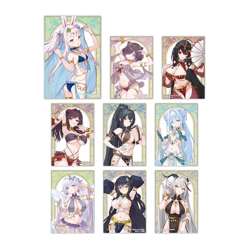 (PO) Azur Lane Original Illustration Dancer Ver. Trading Acrylic Card [BOX] Image_2