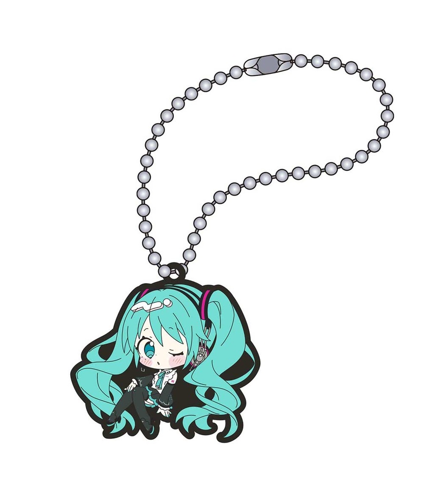 (PO) Rubber Key Chain Collection Hatsune Miku 16th BD [BOX] Image_2