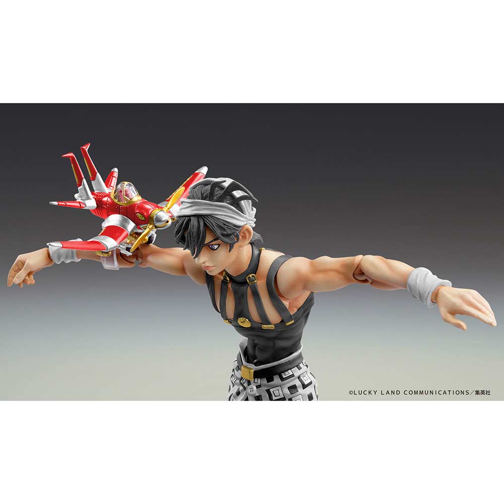 (PO) Super Action Statue JoJo's Bizarre Adventure Part V - Narancia Ghirga & Aerosmith Ver. Black Image_8