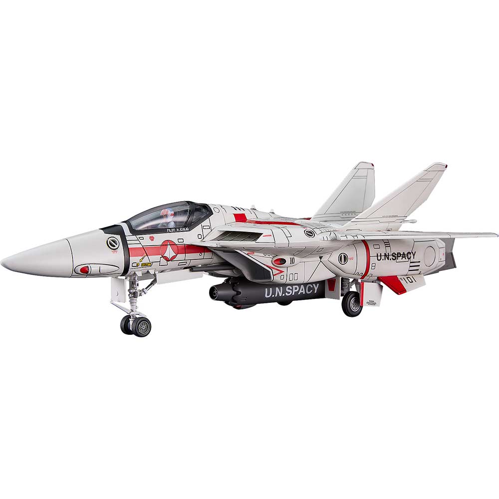(PO) Macross PLAMAX PX06 1/72 VF-1J Fighter Valkyrie Vermilion Platoon (Ichijyo Hikaru's Fighter) Image_2