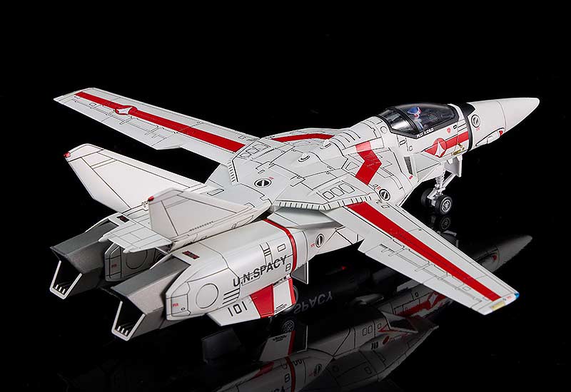 (PO) Macross PLAMAX PX06 1/72 VF-1J Fighter Valkyrie Vermilion Platoon (Ichijyo Hikaru's Fighter) Image_5