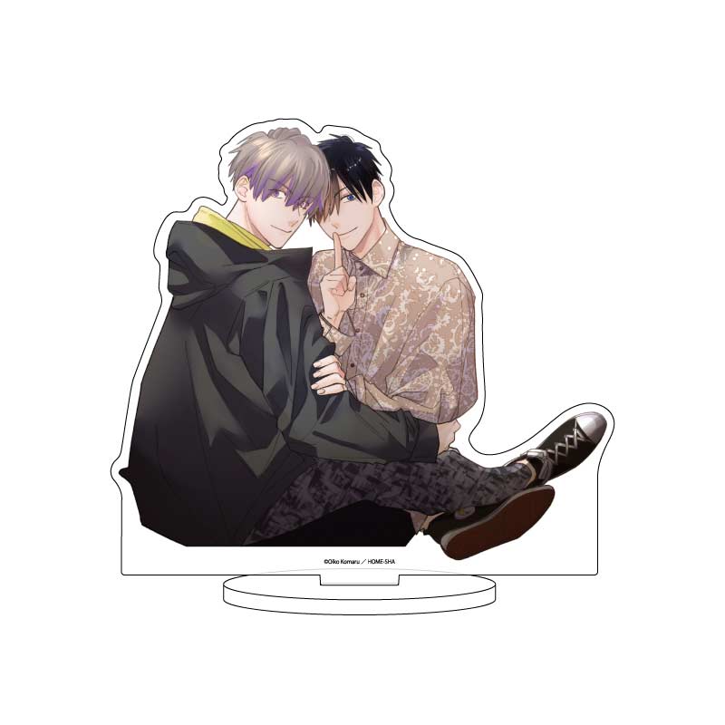 (PO) Acrylic Stand Fudanshi-kun niha Himitsu ga Aru 01 Shion & Souta A (Official Illustration) Image_1