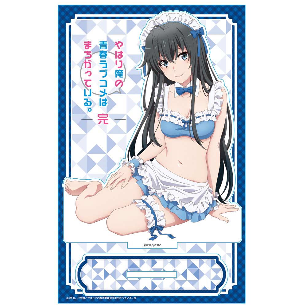 (PO) AZM My Teen Romantic Comedy SNAFU Acrylic Chara Stand Yukinoshita Yukino Maid Ver. Image_2