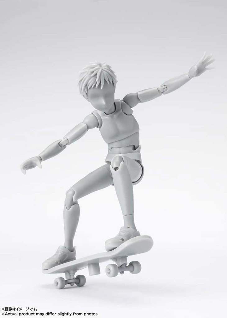 (PO) S.H.Figuarts Body-kun -School Life- Edition DX Set (Gray Color Ver.) Image_6