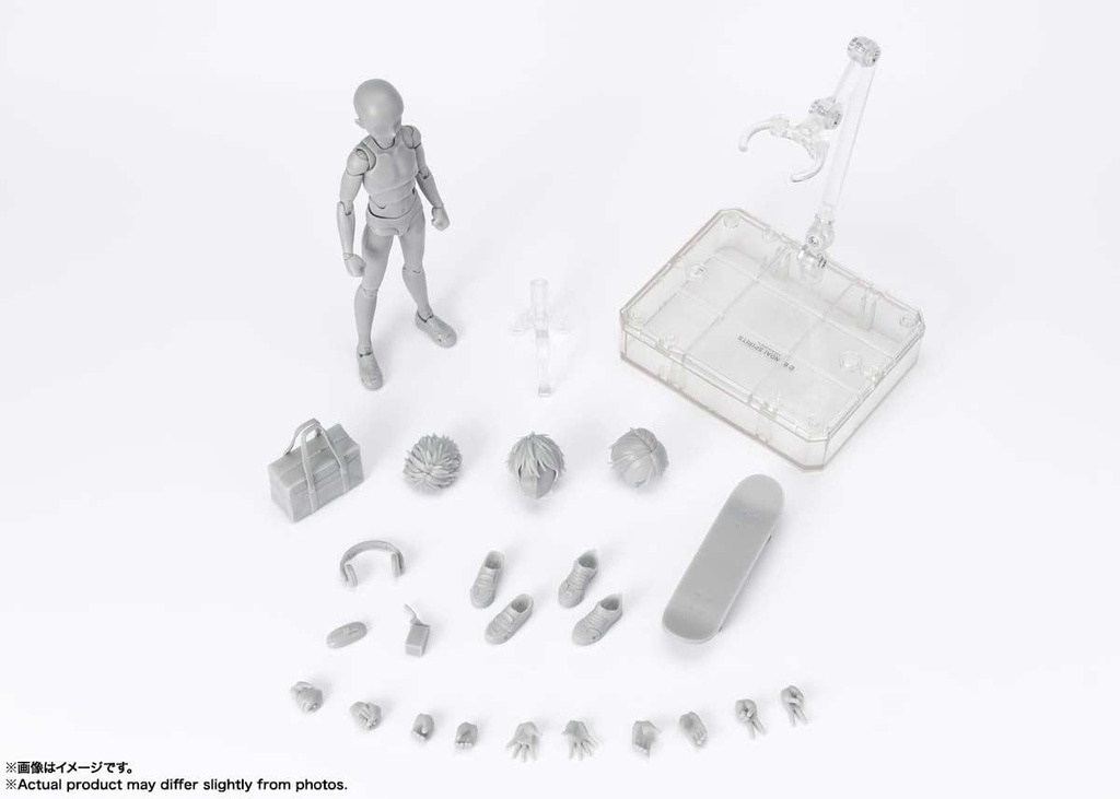 (PO) S.H.Figuarts Body-kun -School Life- Edition DX Set (Gray Color Ver.) Image_8