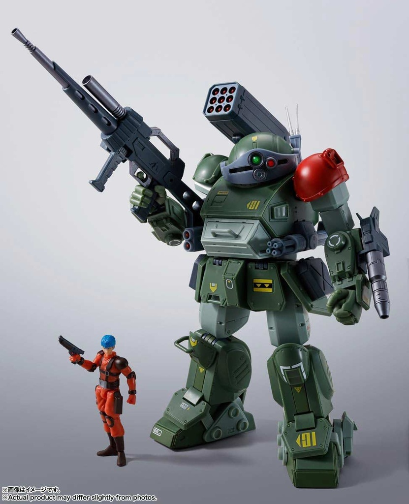 (PO) HI-METAL R Armored Trooper Votoms - Scopedog Red Shoulder Costom Image_4