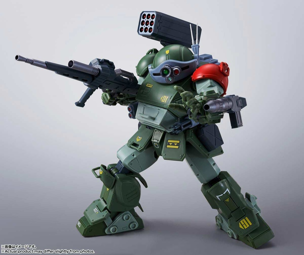 (PO) HI-METAL R Armored Trooper Votoms - Scopedog Red Shoulder Costom Image_6