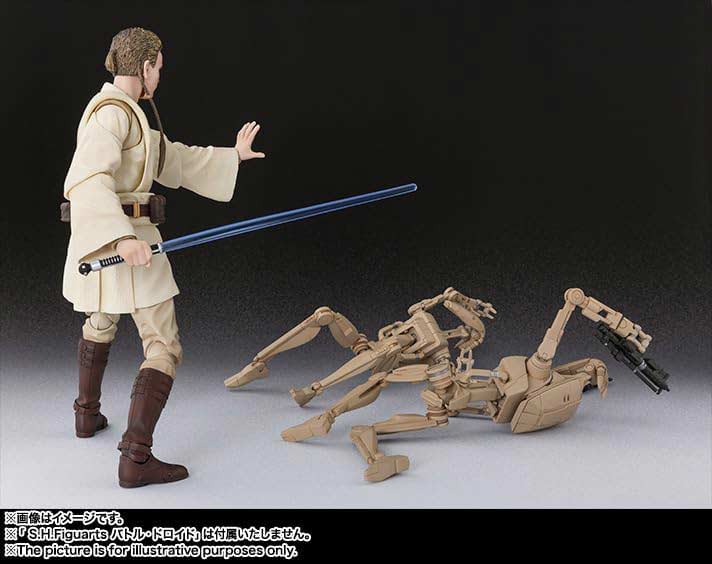 (PO) S.H.Figuarts Star Wars - Obi-Wan Kenobi (Episode I) (Re-issue) Image_12