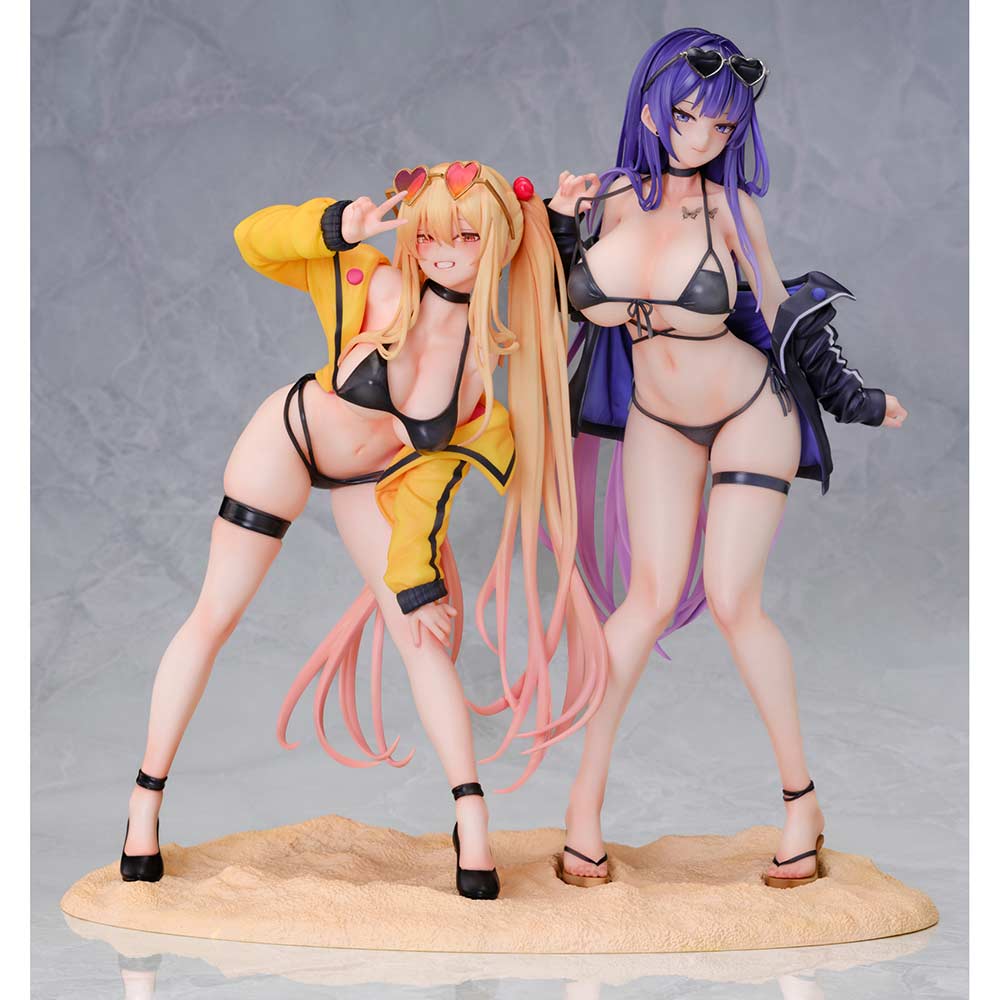 (PO) Yuna & Sayuri Figure Set with Special Base Illustration by Biya & K Pring Image_2