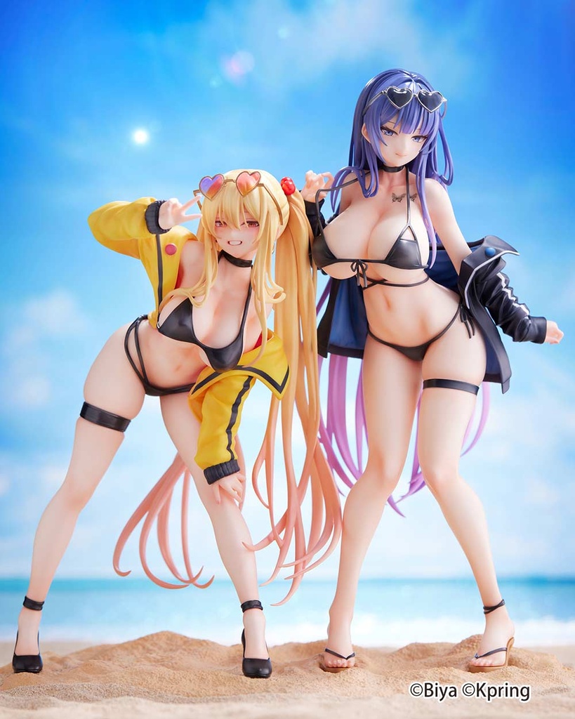 (PO) Yuna & Sayuri Figure Set with Special Base Illustration by Biya & K Pring Image_16