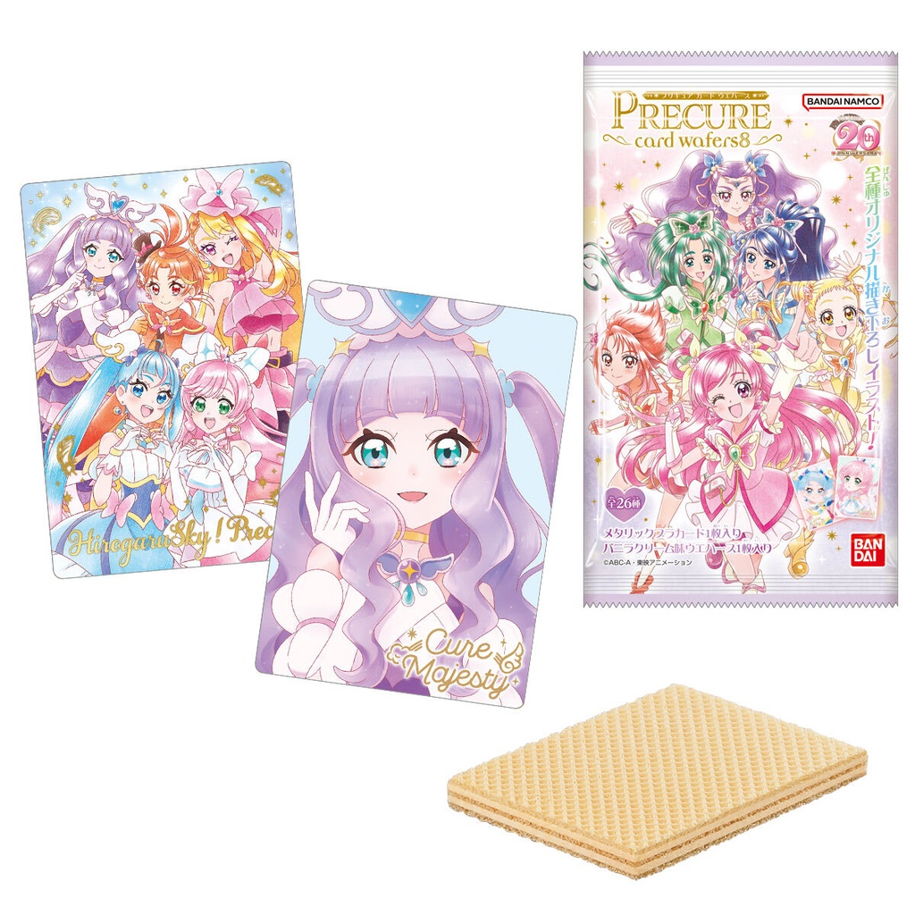 Pretty Cure Precure Wafer Card 8 [BOX] Image_1