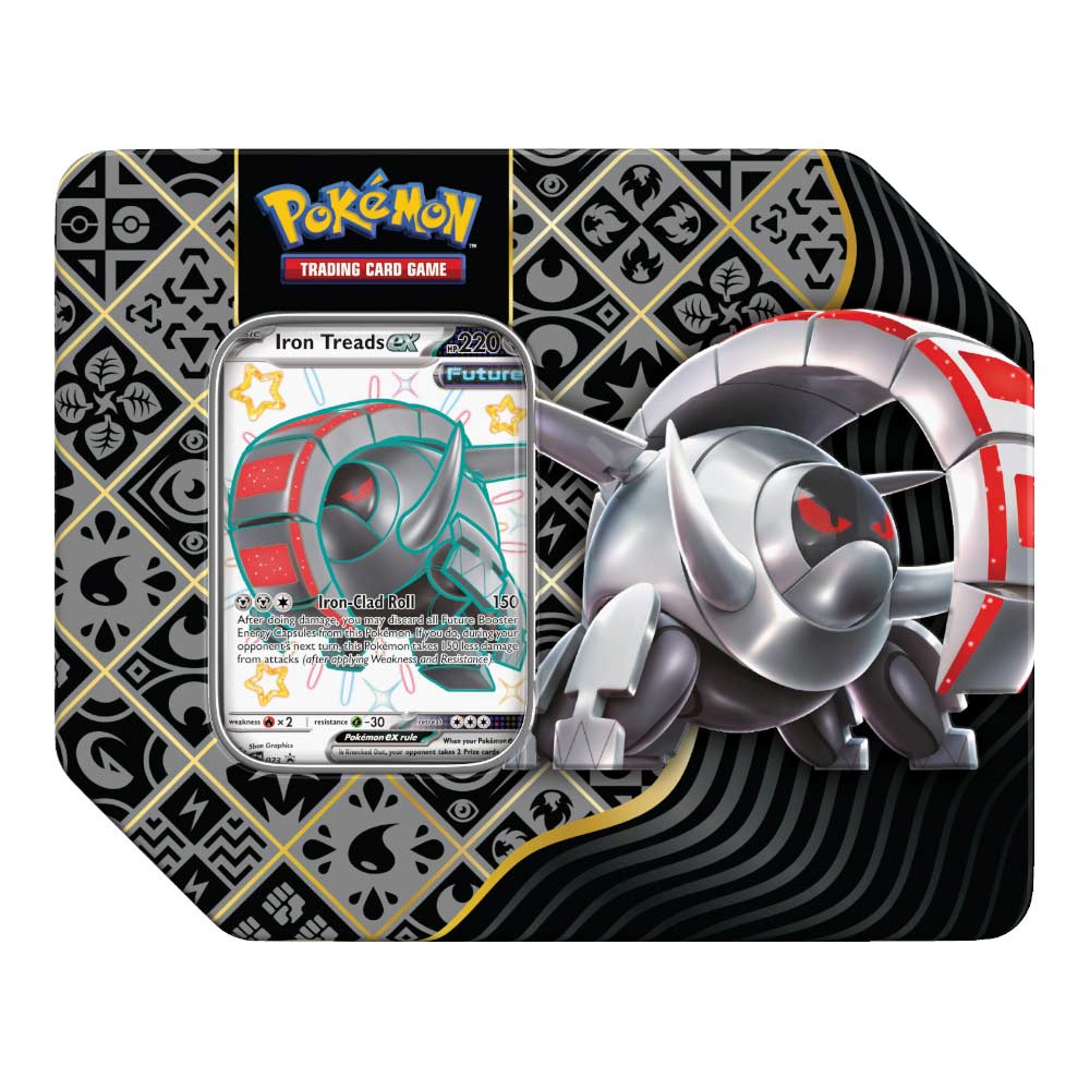 Pokemon TCG: Scarlet and Violet SV04.5 Paldean Fates Tin 5 Booster Image_3