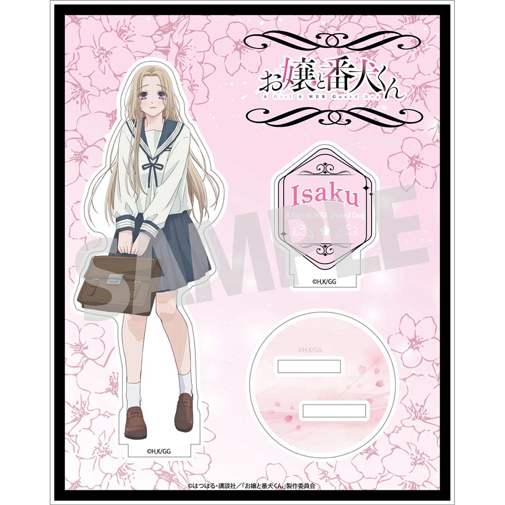 (PO) A Girl & Her Guard Dog Acrylic Stand Senagaki Isaku (School Uniform) Image_1