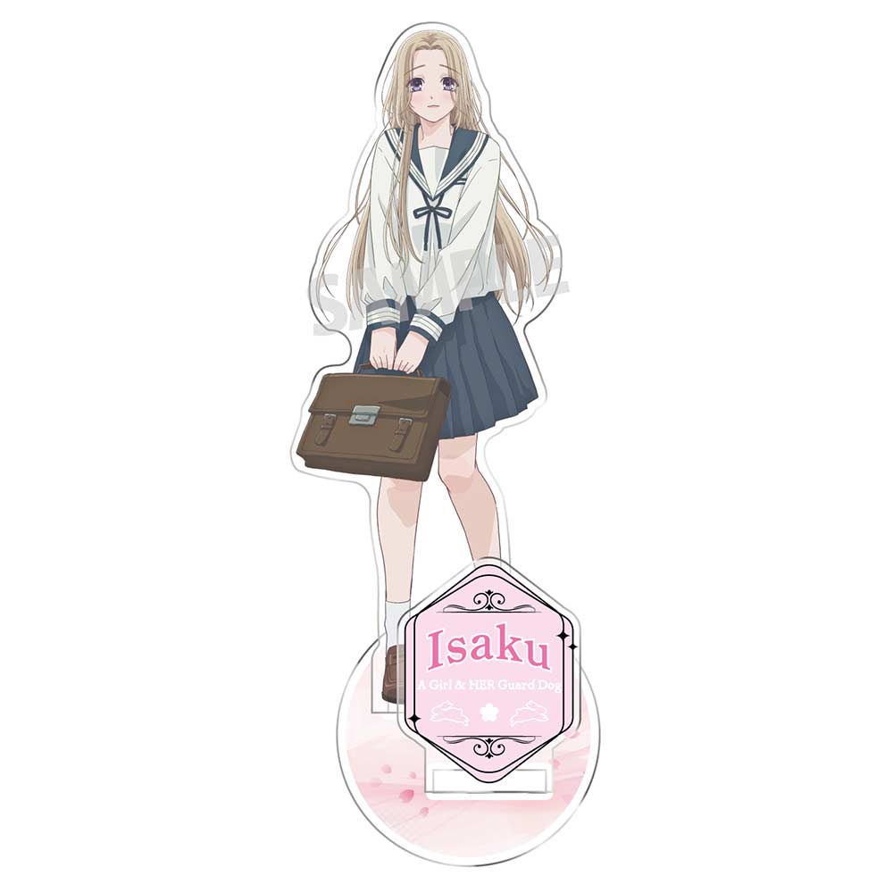 (PO) A Girl & Her Guard Dog Acrylic Stand Senagaki Isaku (School Uniform) Image_2