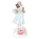 (PO) A Girl & Her Guard Dog Acrylic Stand Senagaki Isaku (Casual Outfit) Image_2