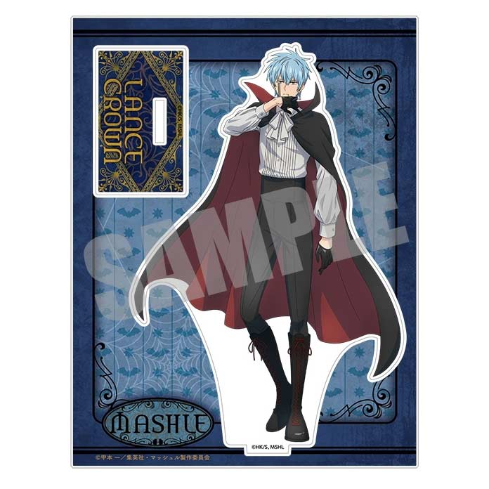 (PO) Mashle: Magic and Muscles Big Acrylic Stand Lance Crown Halloween Ver. Image_1