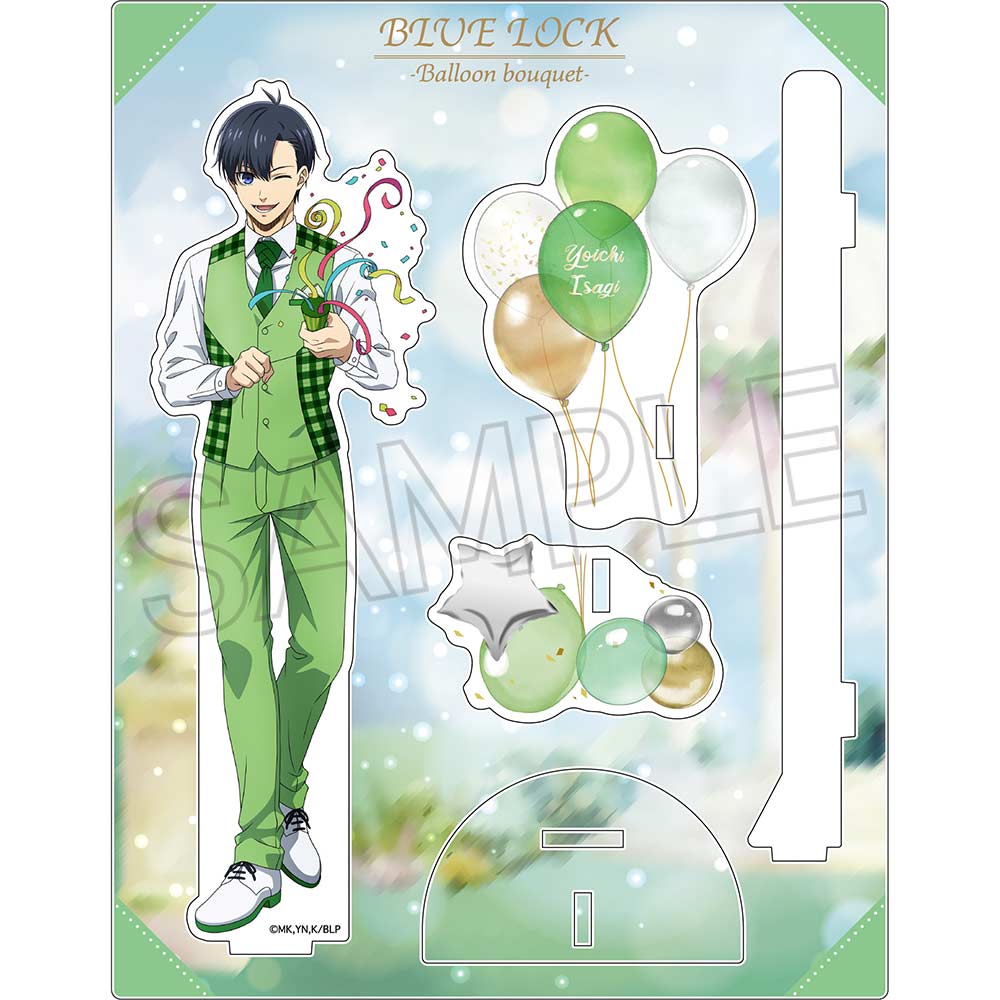 (PO) Blue Lock Acrylic Stand Balloon Bouquet Isagi Yoichi Image_2