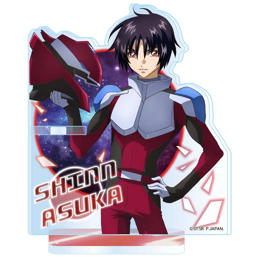 (PO) Gundam SEED Freedom Acrylic Pen Stand Shinn Asuka Image_1