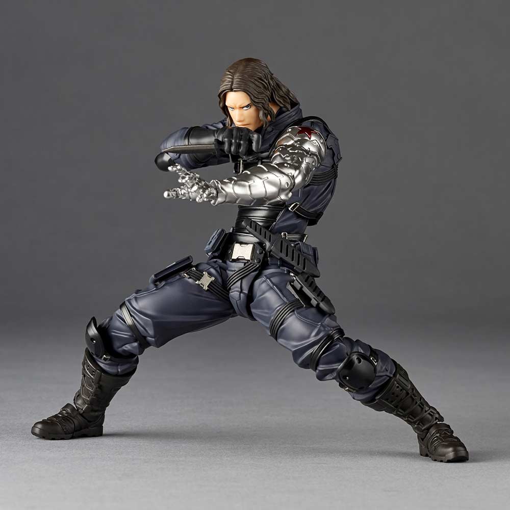 (PO) Revoltech Amazing Yamaguchi Avengers: Infinity War - Winter Soldier Image_4
