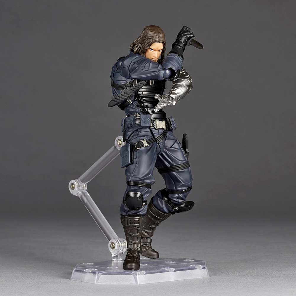 (PO) Revoltech Amazing Yamaguchi Avengers: Infinity War - Winter Soldier Image_5