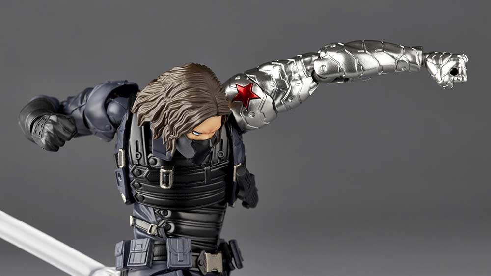 (PO) Revoltech Amazing Yamaguchi Avengers: Infinity War - Winter Soldier Image_10