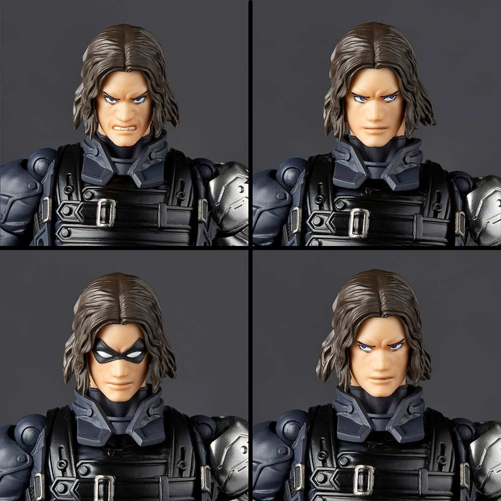 (PO) Revoltech Amazing Yamaguchi Avengers: Infinity War - Winter Soldier Image_12
