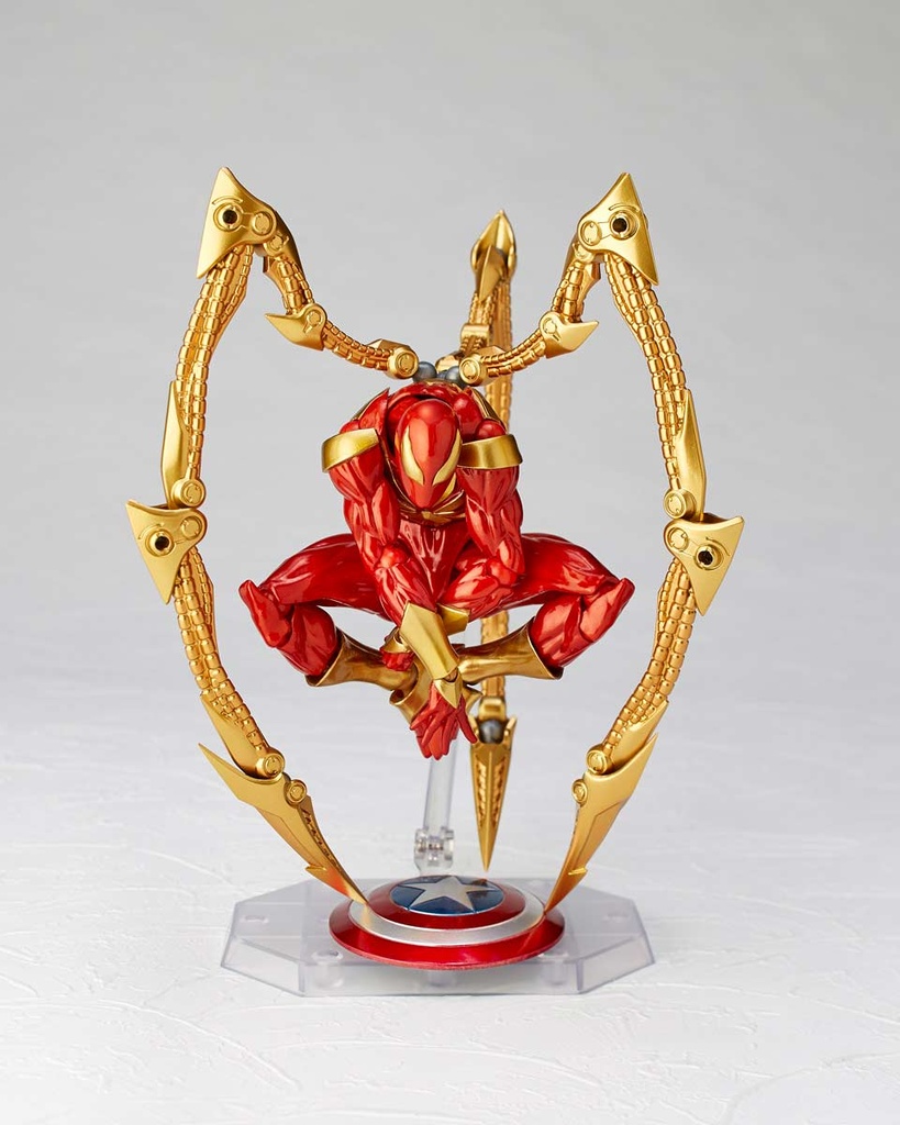 (PO) Revoltech Amazing Yamaguchi Ultimate Spider-Man Iron Spider (Re-issue) Image_5